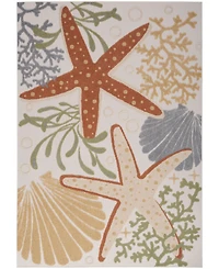 Nourison Home Aloha ALH24 3'6"x5'6" Area Rug