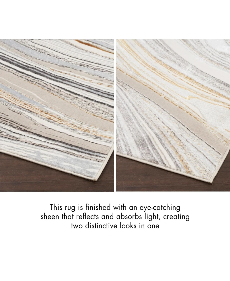 Nourison Home Glitz GLZ21 5'3"x7'3" Area Rug