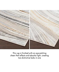 Nourison Home Glitz GLZ21 5'3"x7'3" Area Rug