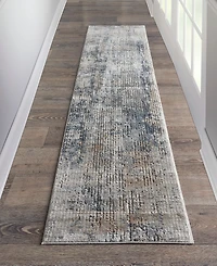 Nourison Home Quarry QUA02 2'2"x7'6" Runner Area Rug