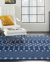 Nourison Home Grafix GRF37 5'3"x7'3" Area Rug