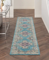 Nourison Home Passion PSN03 2'2"x10' Runner Area Rug