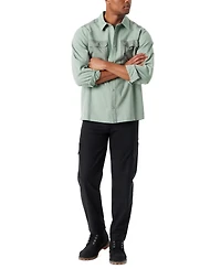 Bass Outdoor Men's Relaxed Fit Camo Worker Shirt Jacket