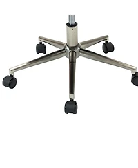 Hulala Home Mid-century Modern Height-Adjustable 360° Swivel Office Chair