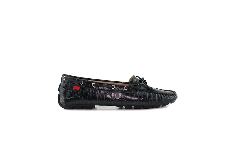 Marc Joseph New York Womens Cypress Hill Tiebow Driver Loafer