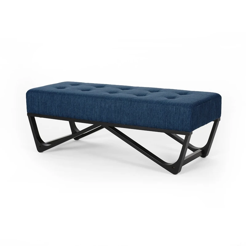 Navy blue Ottoman