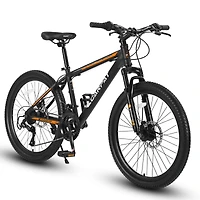Streamdale 26" Mountain Bike, Shimano 21-Speed, Disc Brakes, Steel Frame