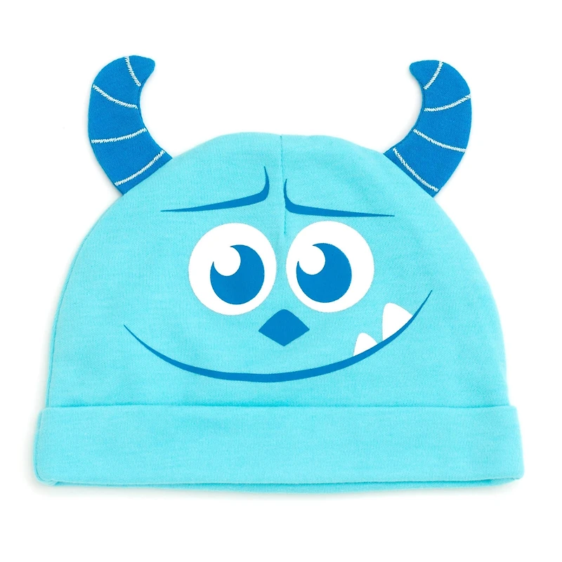 Monsters Inc. Baby Boys Pixar Toy Story Winnie the Pooh Bodysuit and Hat Set