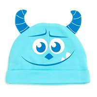 Monsters Inc. Baby Boys Pixar Toy Story Winnie the Pooh Bodysuit and Hat Set