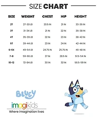 Bluey Girls 3 Pack T-Shirts