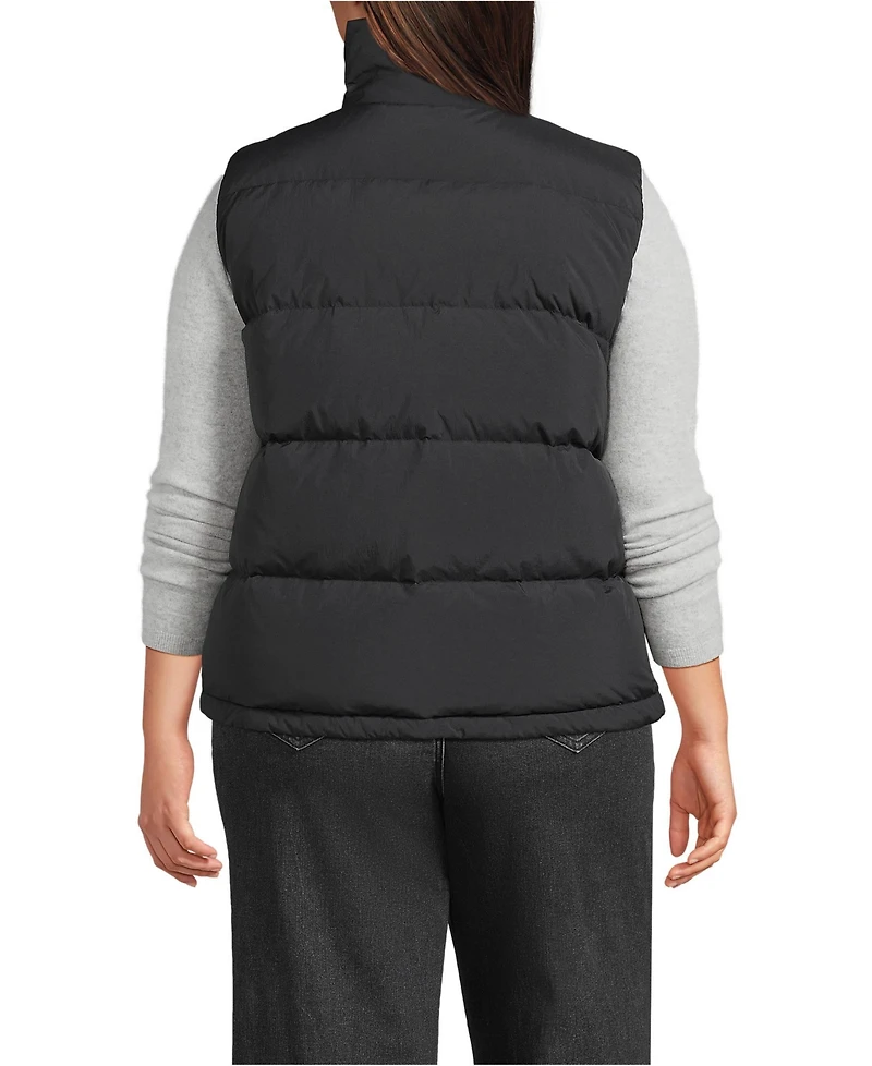 Lands' End Plus Max 600 Down Puffer Vest