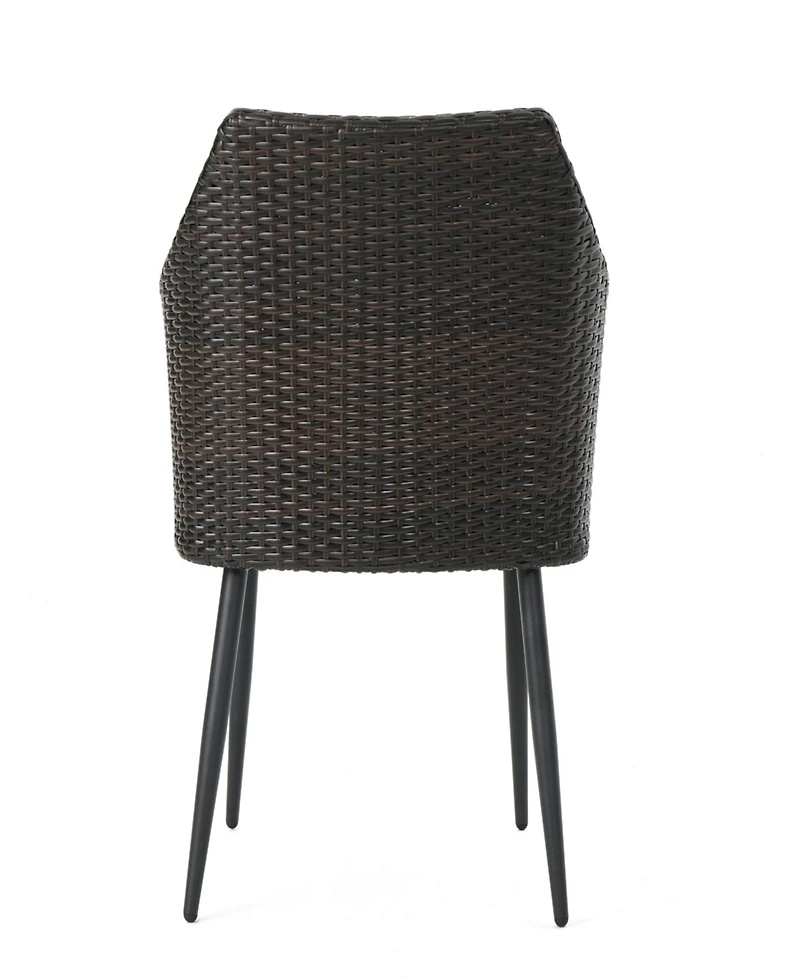 Streamdale Stylish Outdoor Chairs with Faux Wood Legs