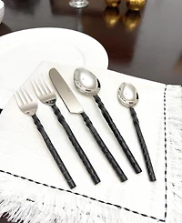 Vibhsa Rope 20-Pc. Flatware Set, Serving for 4