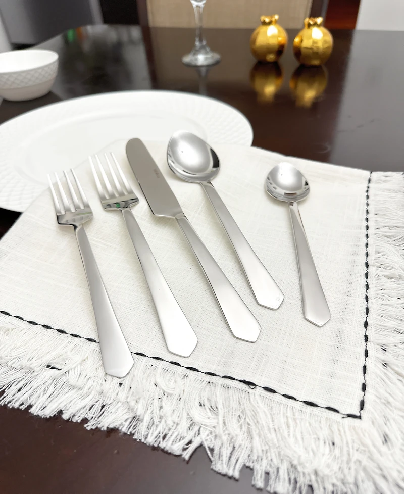 Vibhsa Crown 20-Pc. Flatware Set, Serving for 4