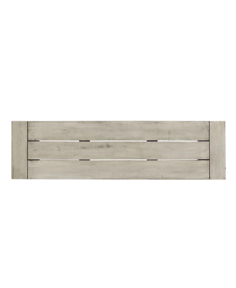 Streamdale Valverde 3-Piece Gray Acacia Wood Picnic Dining Set