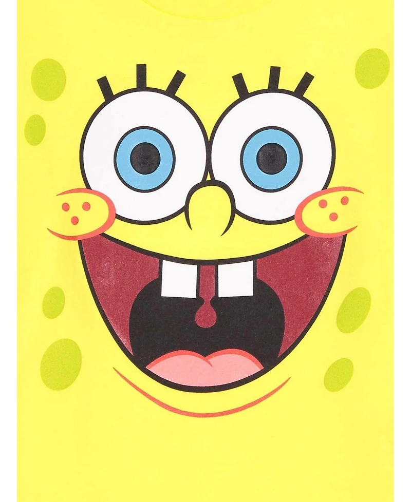 SpongeBob SquarePants Boys Patrick Squidward Rugrats T-Shirt and Mesh Shorts Outfit Set to