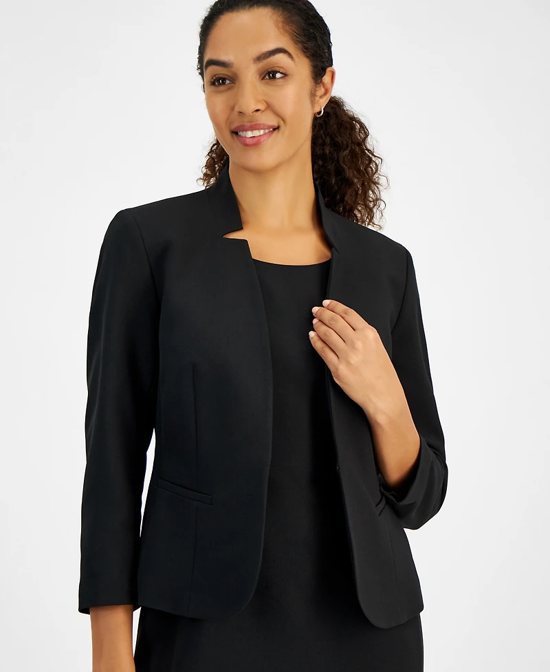 Le Suit Petite Cutout Kissing Jacket & Sheath Dress Suit Regular & Petite Sizes