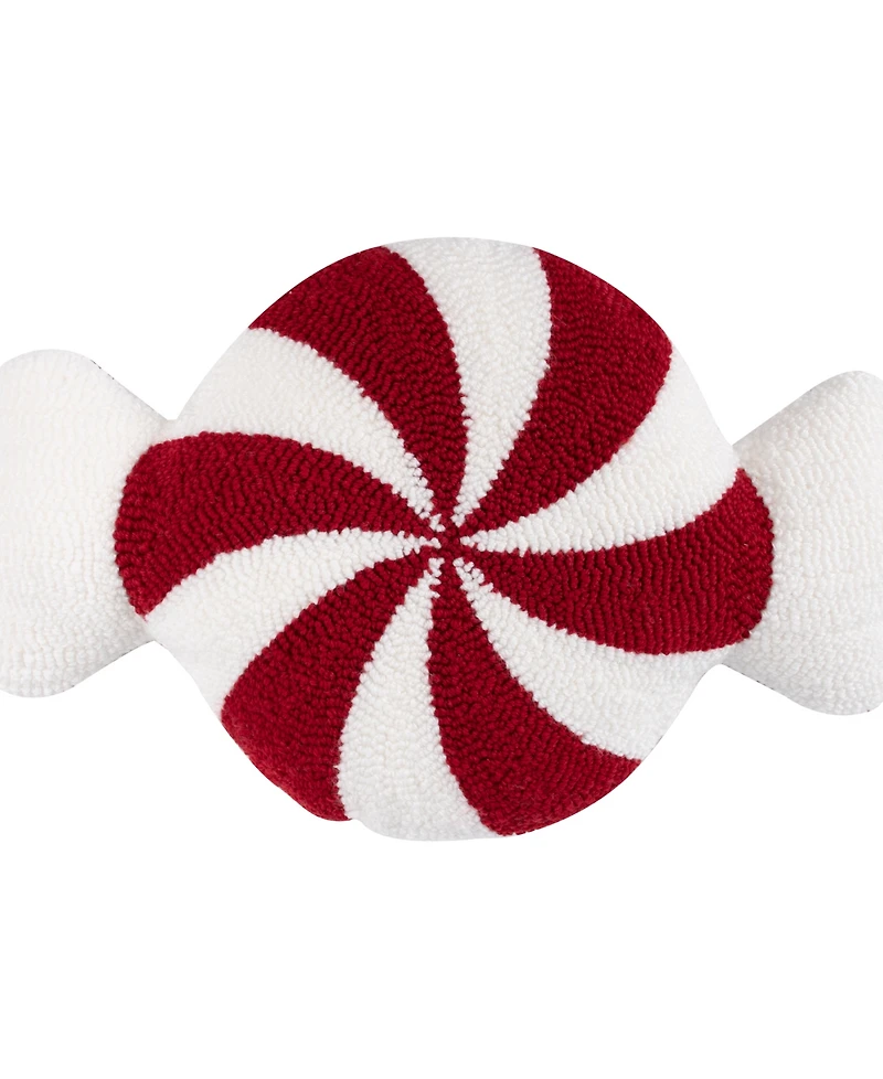 Levtex Nutcracker Candy Shaped Decorative Pillow, 12" x 20"