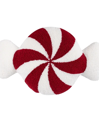 Levtex Nutcracker Candy Shaped Decorative Pillow, 12" x 20"