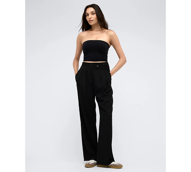 Kenneth Cole Women's Seamless Cropped Tube Top