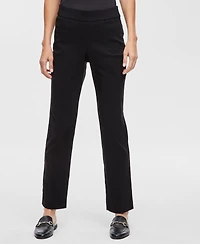 Jm Collection Women's Tummy Control Pull-On Slim-Leg Pants, Exclusively at Macy's
