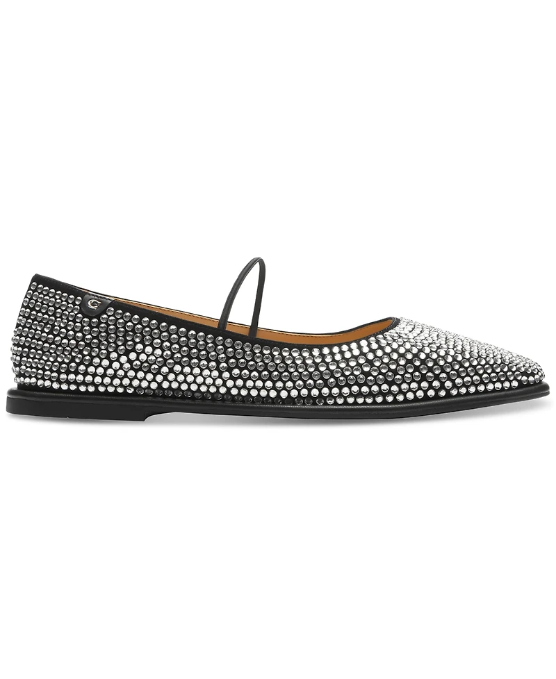 Coach Women's Emilia Crystal Mary Jane Flats