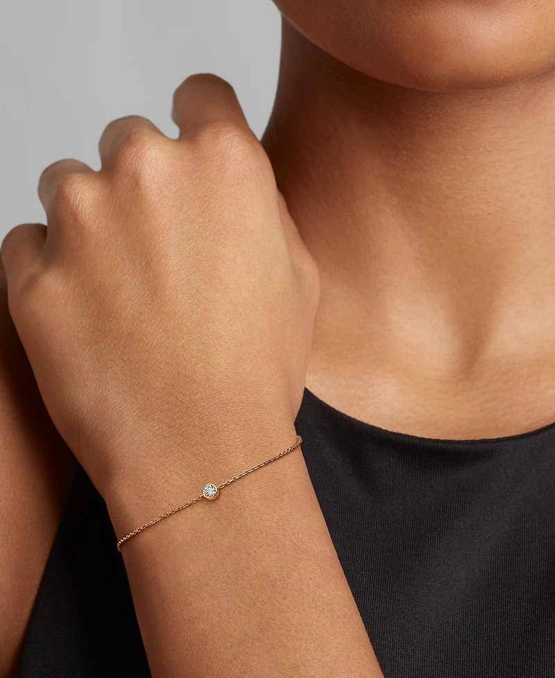 Pandora Era Lab-Grown Diamond Bezel Chain Bracelet