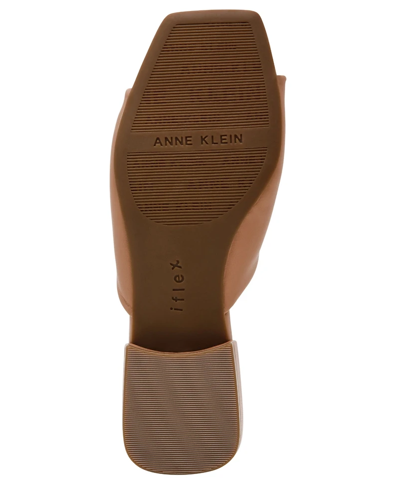 Anne Klein Women's Lorena Low Block Heel Dress Sandals