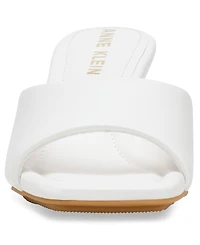 Anne Klein Women's Jerilyn Square Toe Mule Dress Sandals