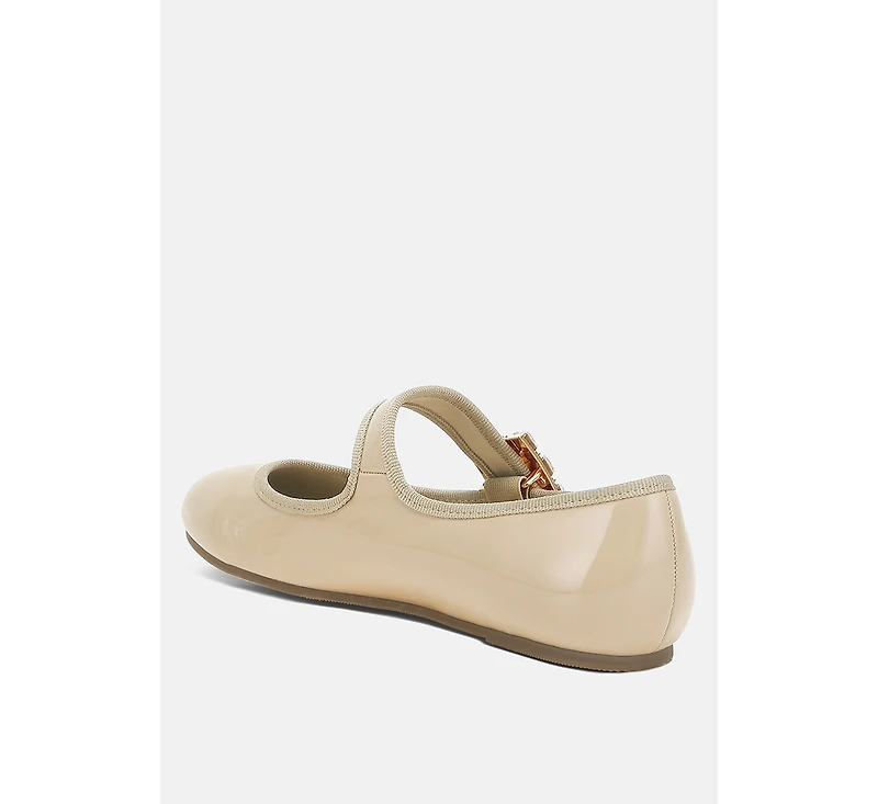 Upstage Brooch Mary Jane Sandals