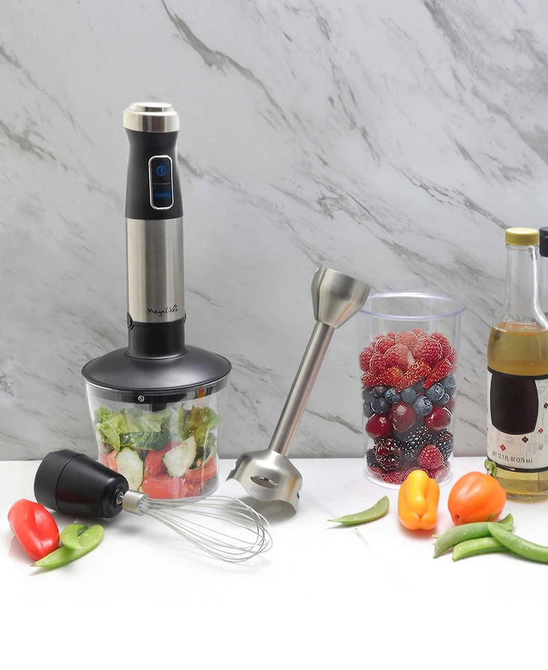 MegaChef 4 in 1 Multipurpose Immersion Hand Blender