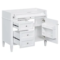 Modern 36'' Bathroom Vanity Cabinet with 3 Drawers, Adjustable Shelf, and Tip-Out Drawer