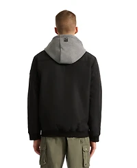 Ecko Unltd Men's Don't Give Up Sherpa Varsity Jacket