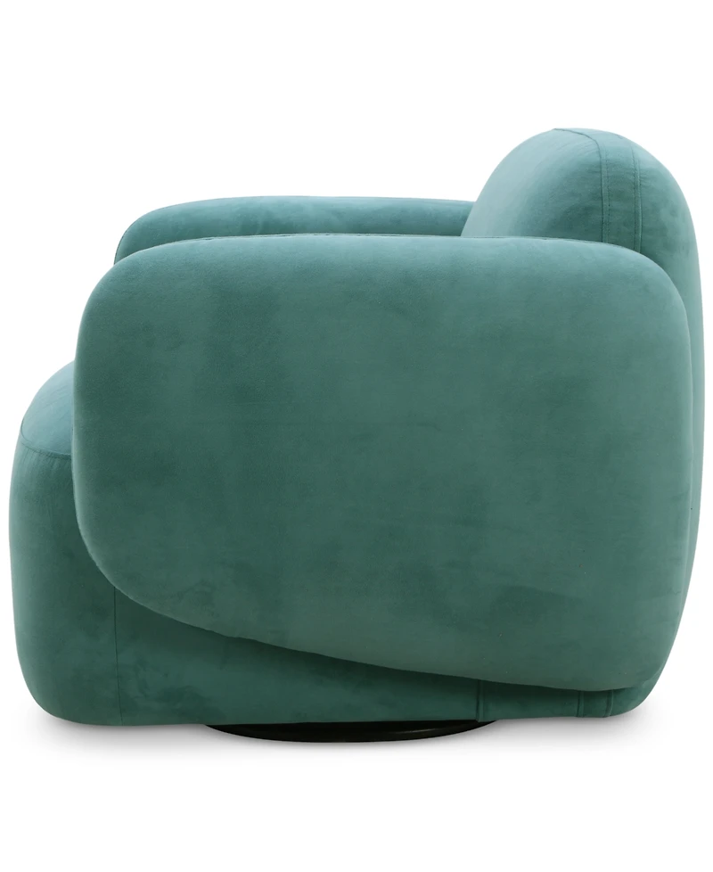 Gaelynn Fabric Swivel Chair, Created for Macy's