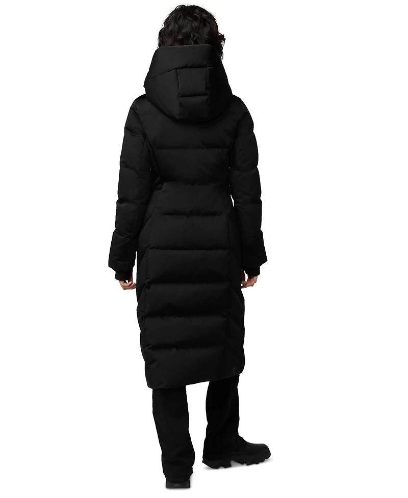 Soia & Kyo Women's Hooded Down Maxi Puffer Coat