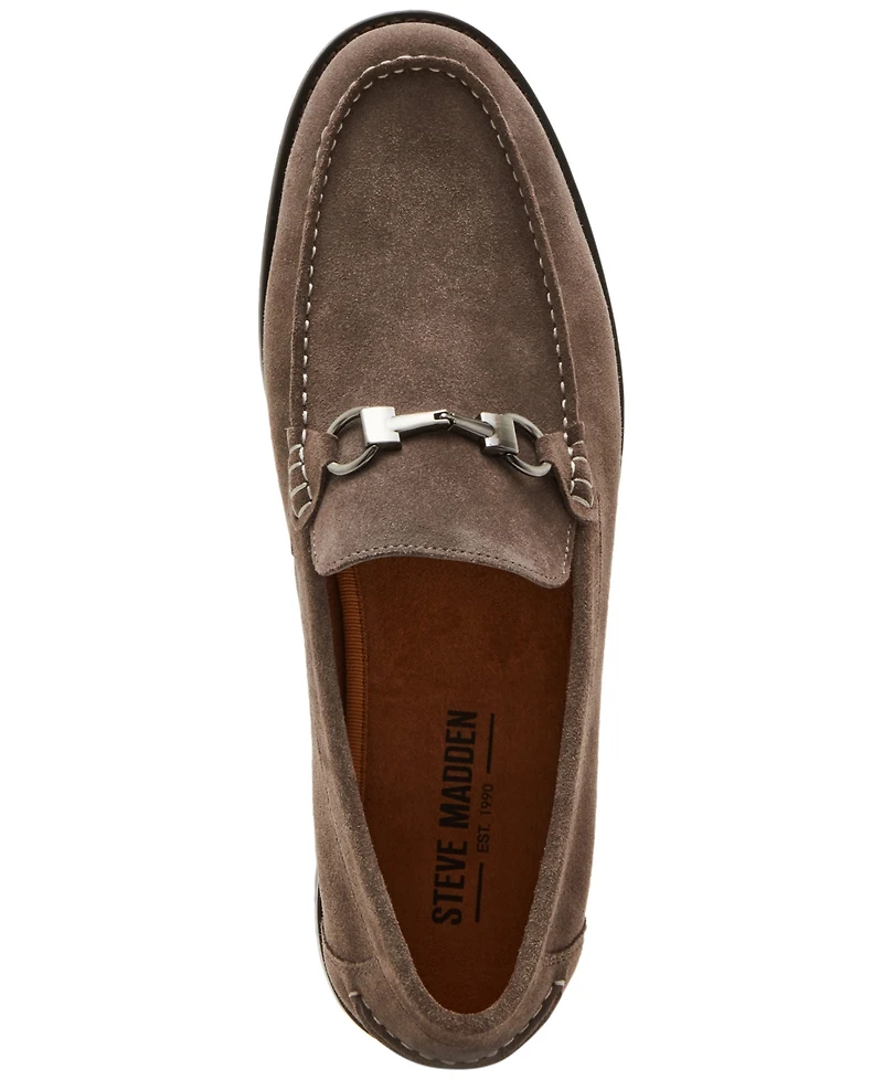 Steve Madden Men's Arista Suede Bit Loafer