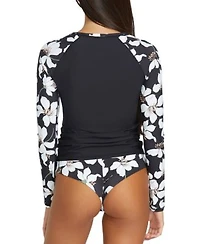 Volcom Juniors Midnight Lily Rash Guard Bottoms