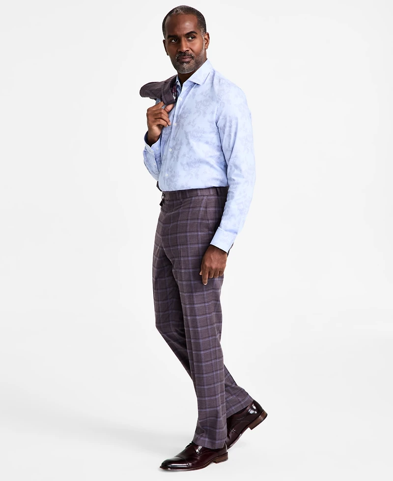 Tayion Collection Men's Regular-Fit Suit Pants
