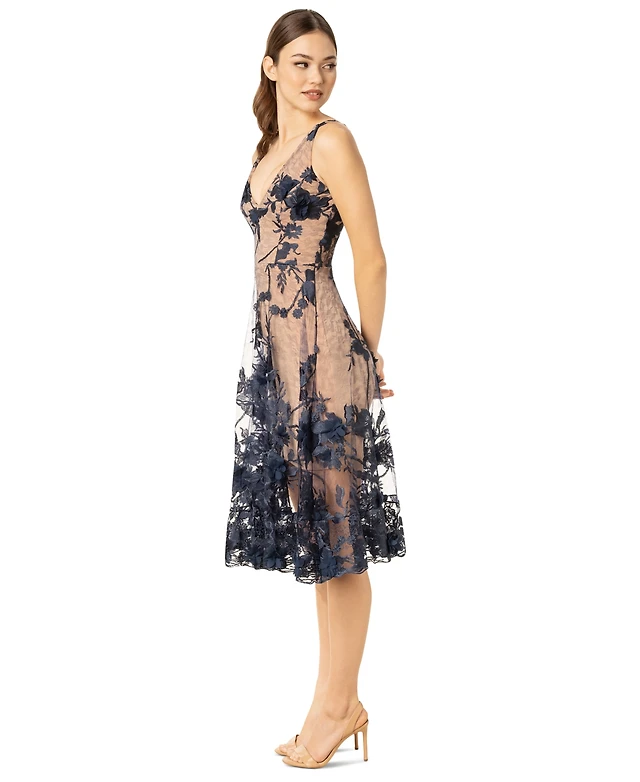 chinese dress ladies Audrey Lace Dress in White Lace – RESA main image 0