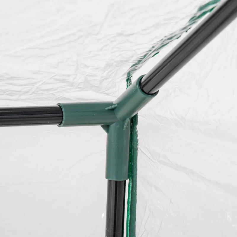 Streamdale Furniture 4' x 2' x 2' Portable Mini Greenhouse, Small Greenhouse with Pvc Cover, Roll-up Zippered Windows for Indoor, Outdoor Garden, Clea