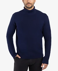 Spring + Mercer Men's Ribbed Turtle Neck Sweater