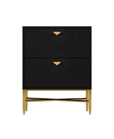 Boyel Living 2 - Drawer Wood Nightstand