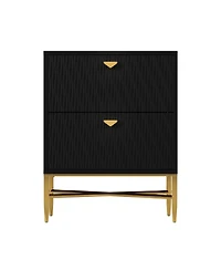 Boyel Living 2 - Drawer Wood Nightstand