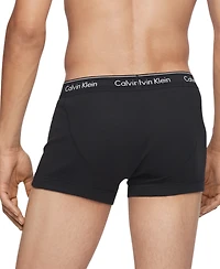 Calvin Klein Men's 5-Pack Cotton Classic Trunk Underwear