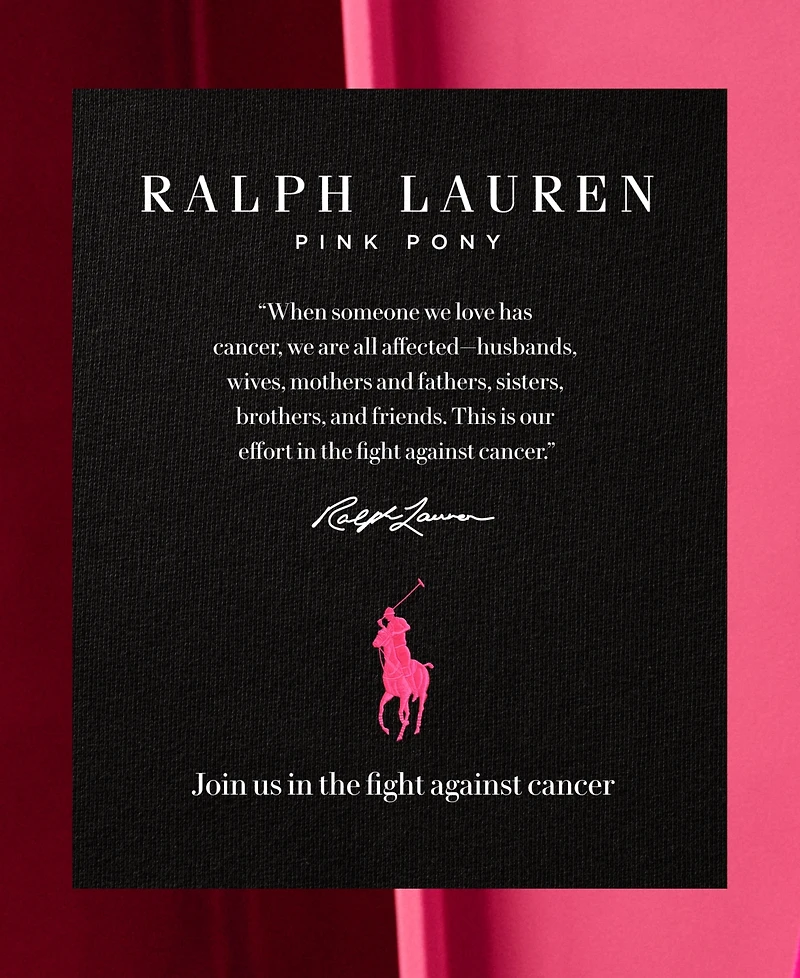 Polo Ralph Lauren Men's Pink Pony Relaxed-Fit Hoodie