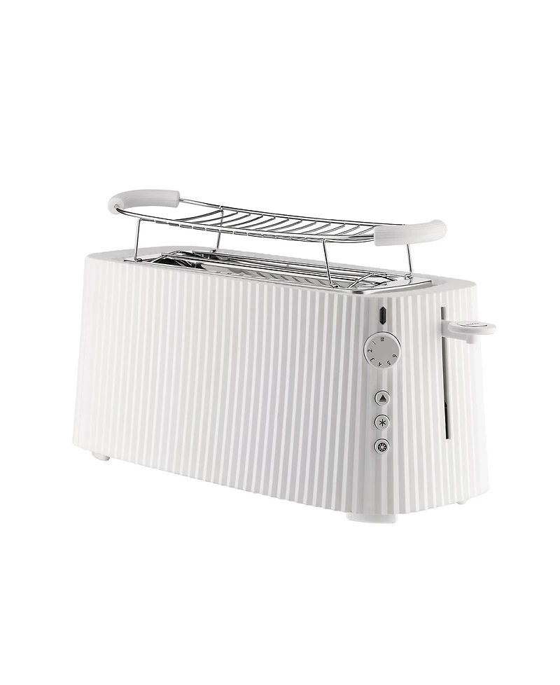 Alessi Plisse 4 Slice Toaster with Warming Rack