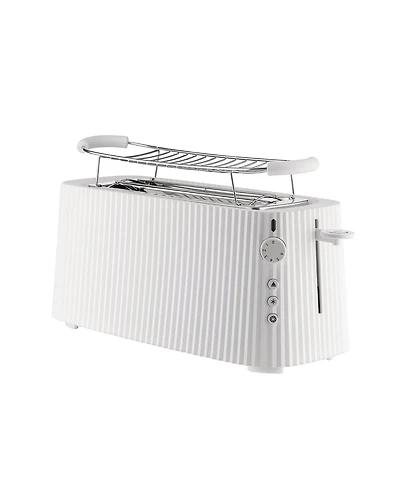 Alessi Plisse 4 Slice Toaster with Warming Rack
