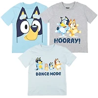 Bluey Boys 3 Pack T-Shirts