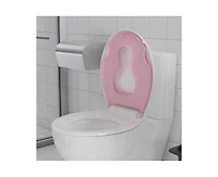 gaomon Toilet Seat Round,Toilet Seat with Toddler Seat Built in, Potty Training Toilet Seat Round Fits Both Adult and Child, with Soft Close, Easy Ins