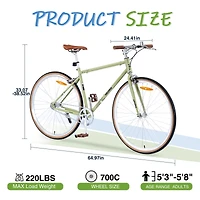 Streamdale Single Speed Retro 700C City Bike